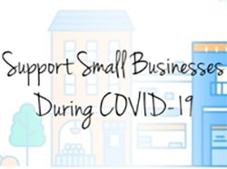 support small businesses through COVID